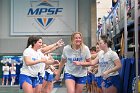 Senior Day  Swimming & Diving Senior Day 2024. - Photo by Keith Nordstrom : Wheaton, Swimming